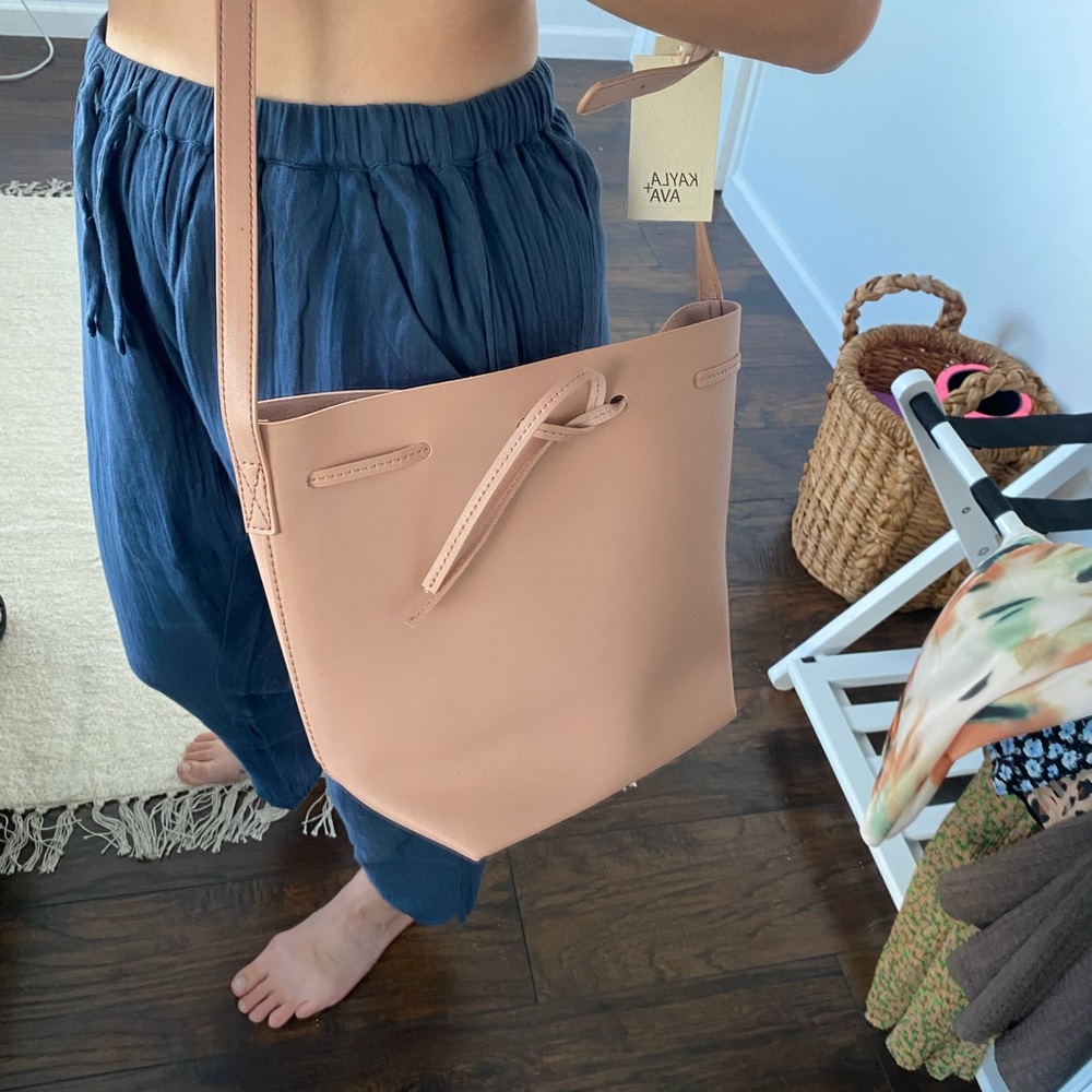 Vegan Leather Pink bag